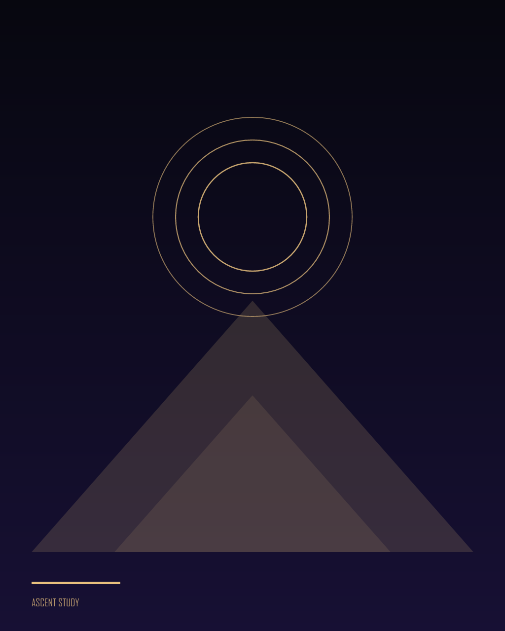 Ascent Study, version 1: first pass