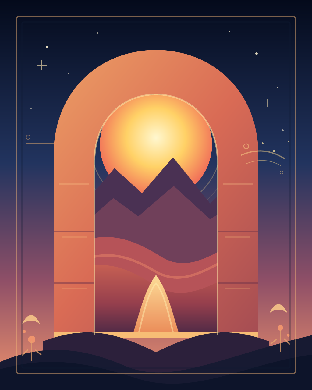 Where Night Becomes Gold