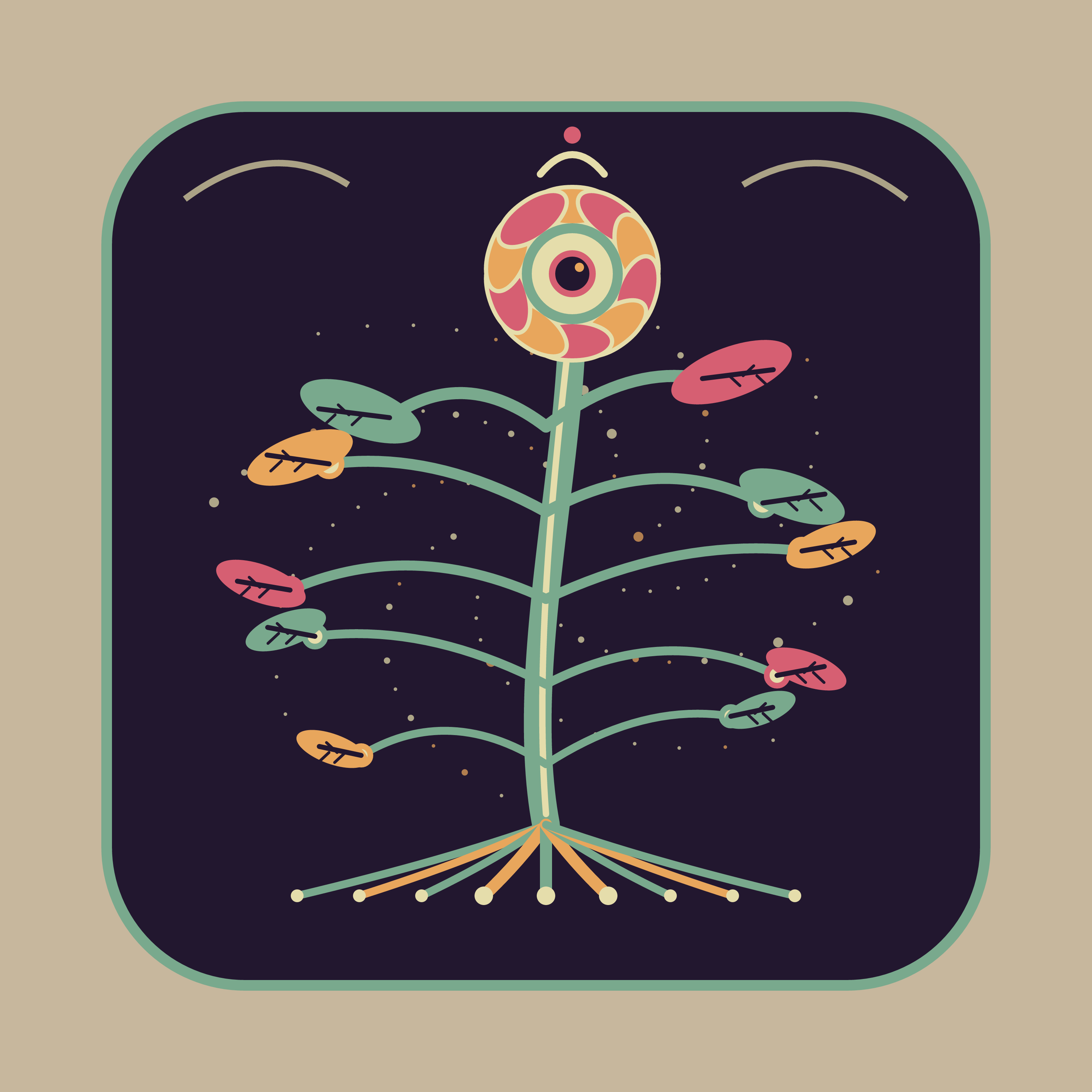 Garden of the Last Signal, version 1: v1 — establish botanical transmitter, receivers, roots, and signal field