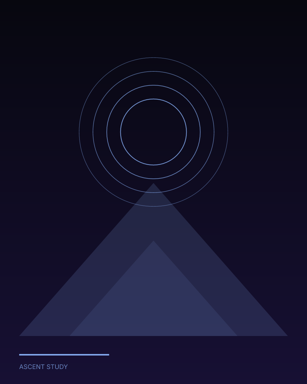 Ascent Study, version 3: cooler alternate hierarchy
